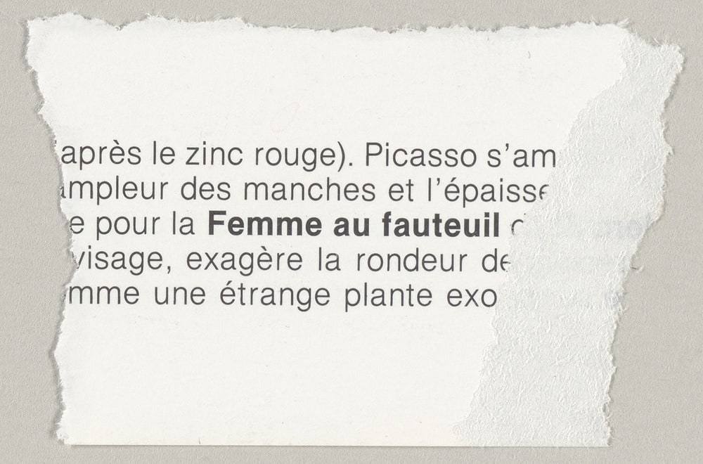 Papier déchiré