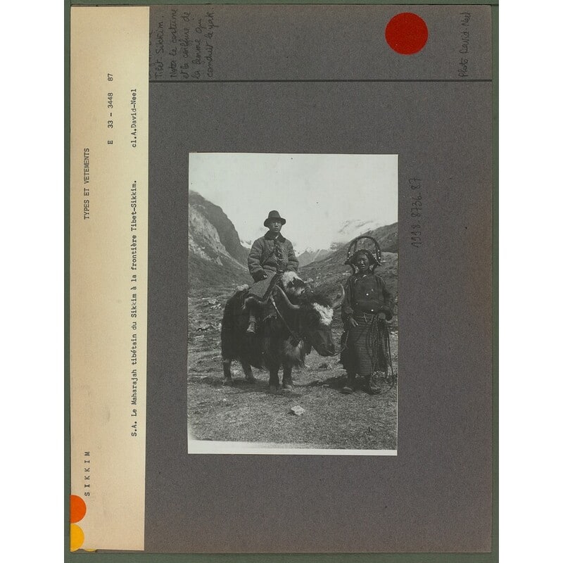 Son Altesse Le Maharajah tibétain du Sikkim