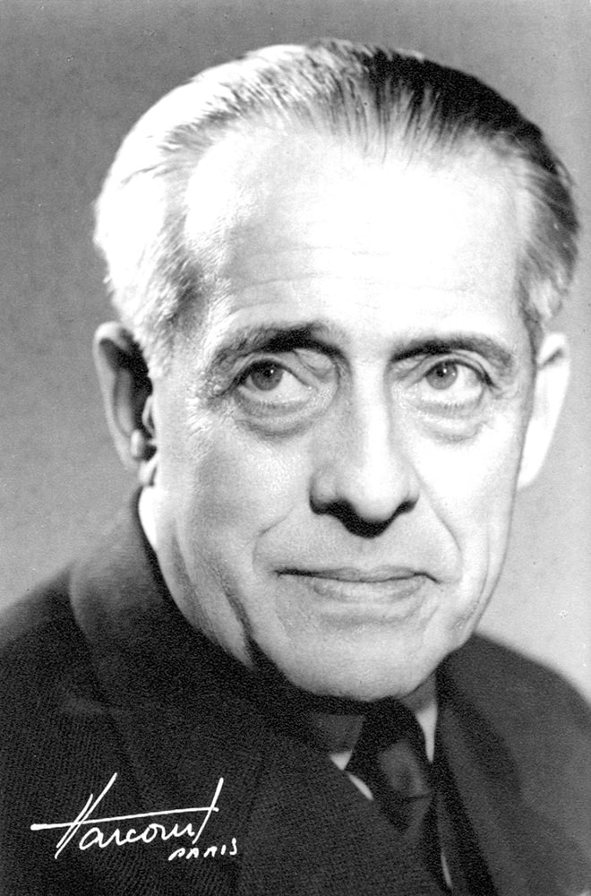 Portrait de Hans Haug, conservateur en chef des Musées de Strasbourg