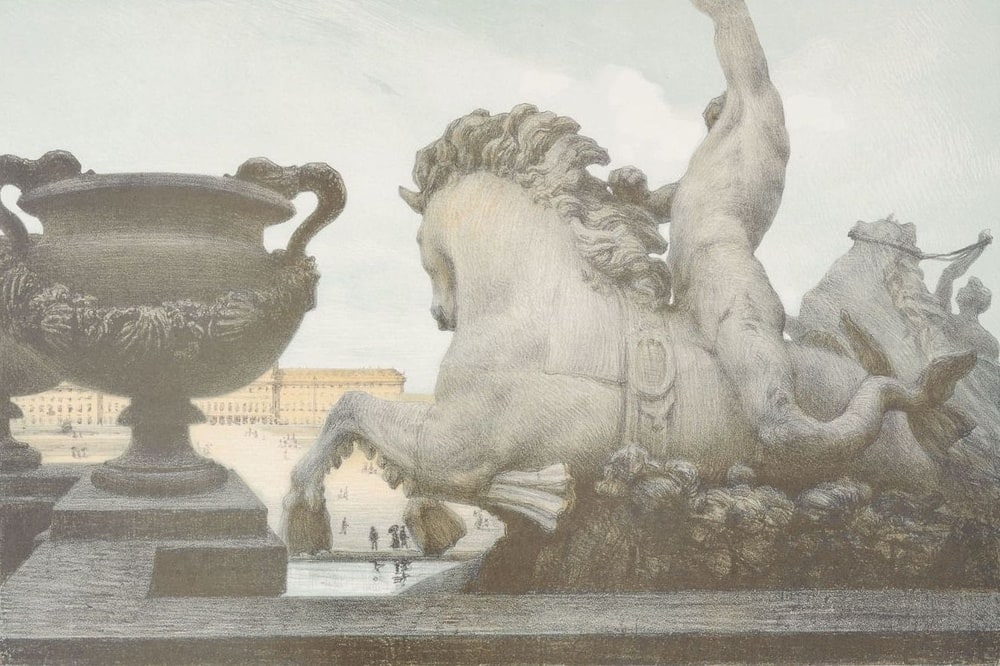 Aus Schönbrunn (Vue de schönbrunn)