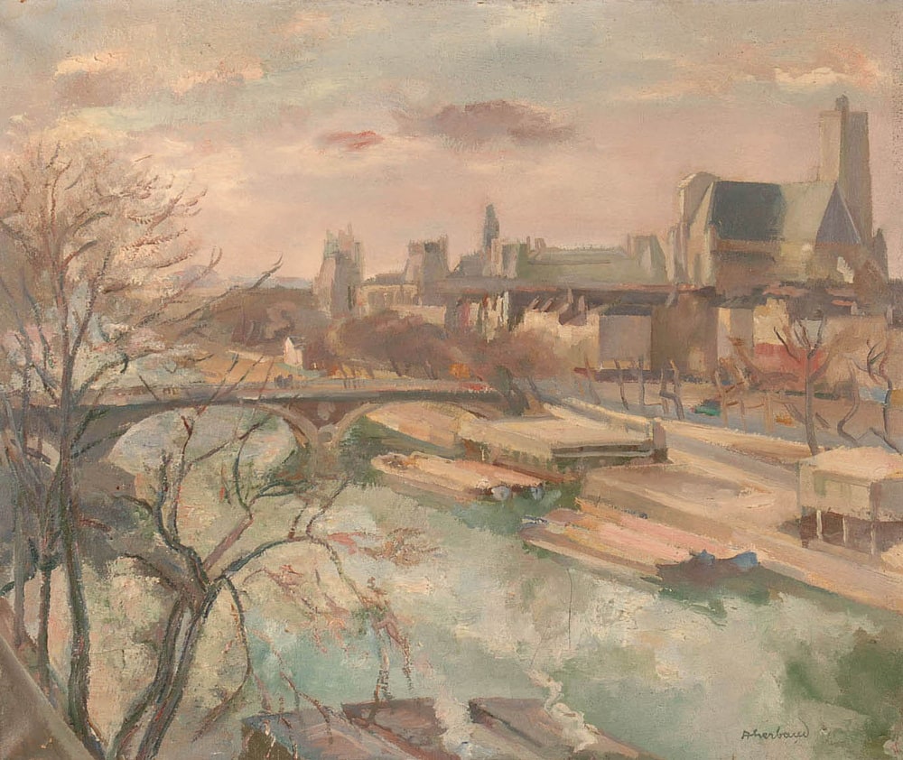 L'île de la Cité et la Seine