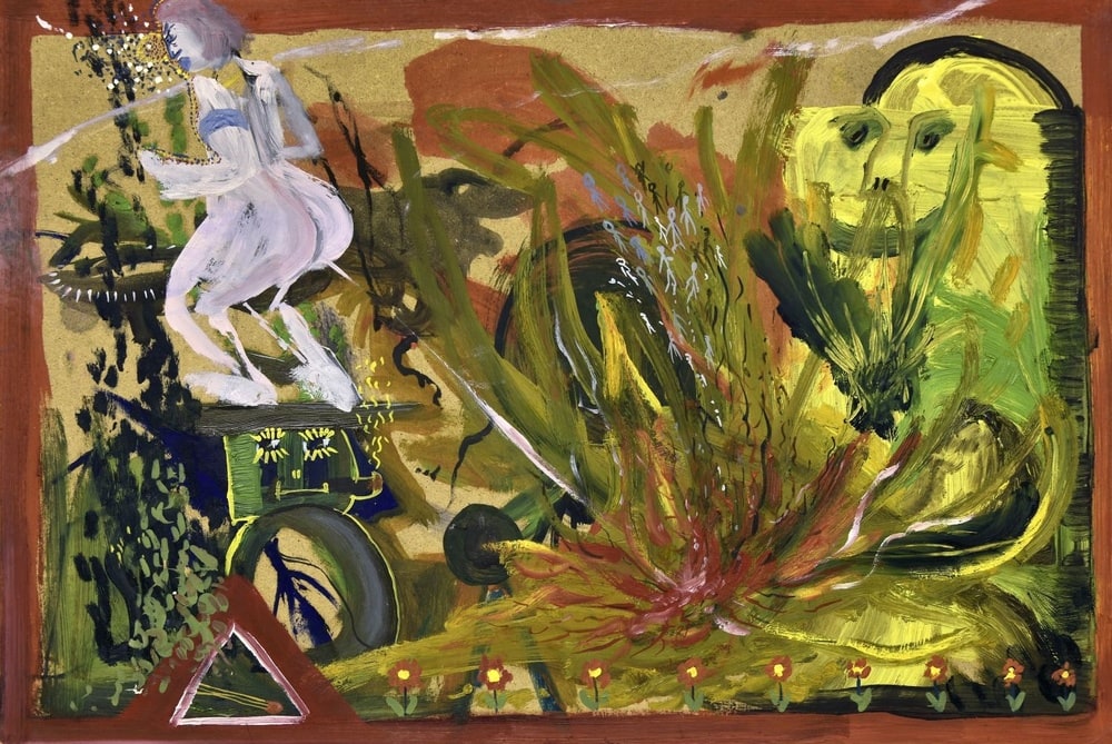Oeuvre sur bois