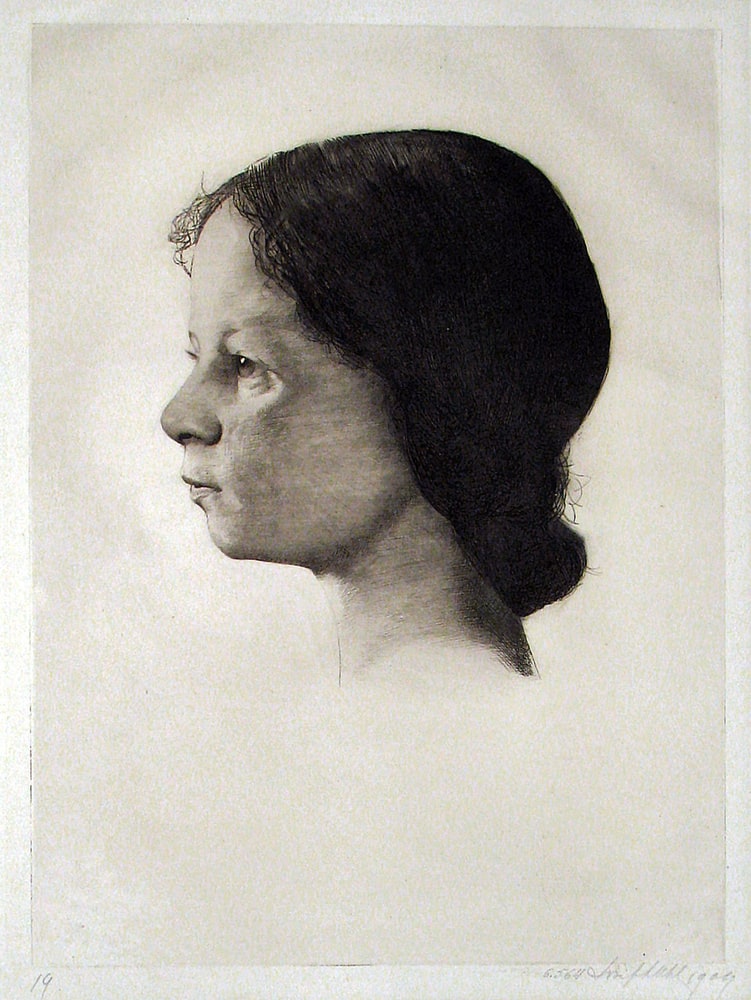 Portrait d'une enfant