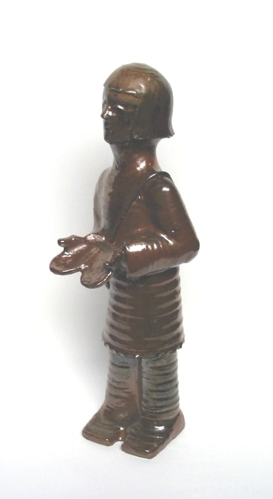 Statuette de Saint Hubert, patron des chasseurs