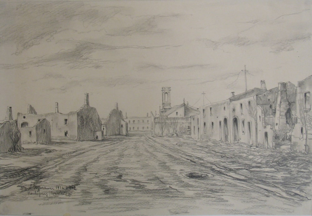 Village en ruines