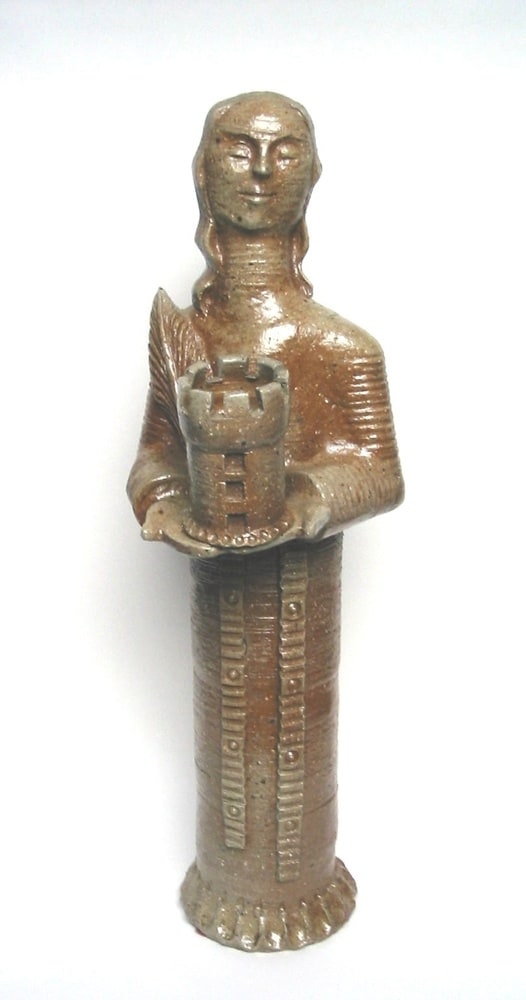 Statuette de Sainte Barbe, patronne des prisonniers