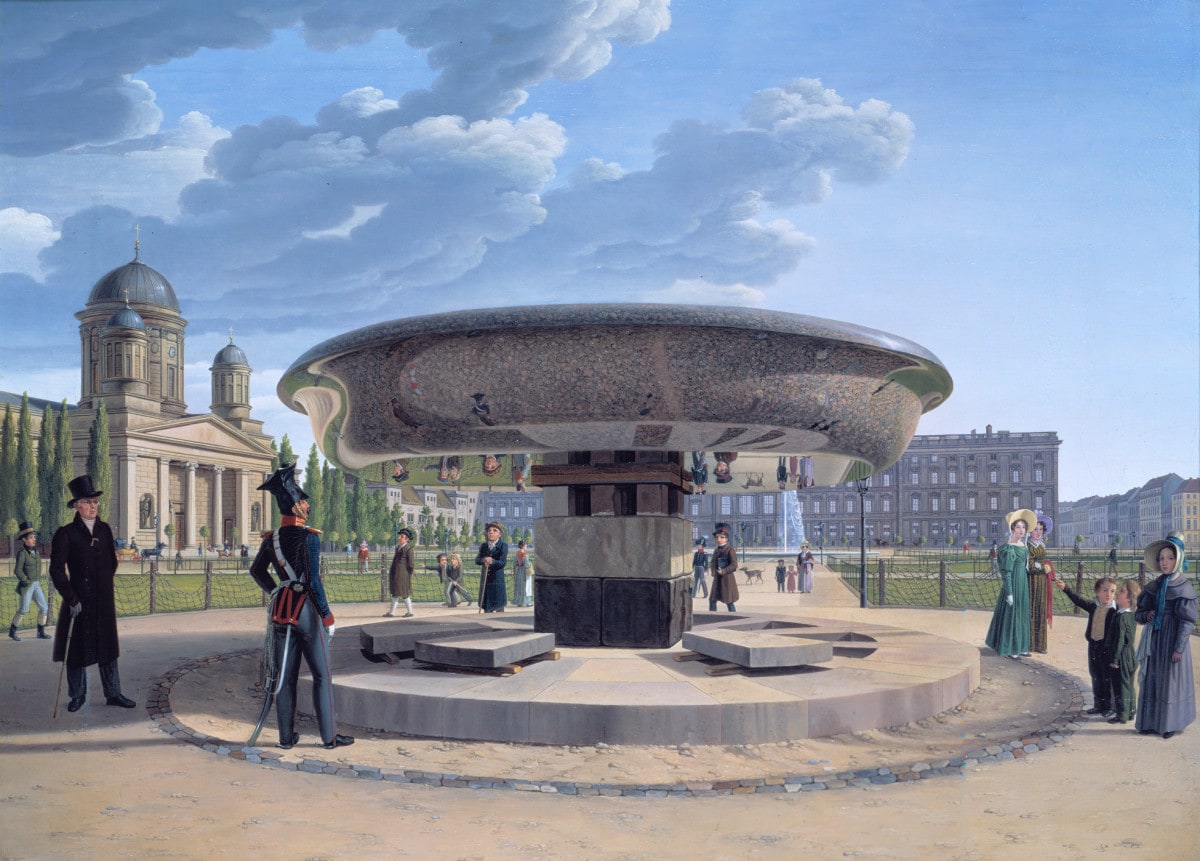 Die Granitschale im Berliner Lustgarten