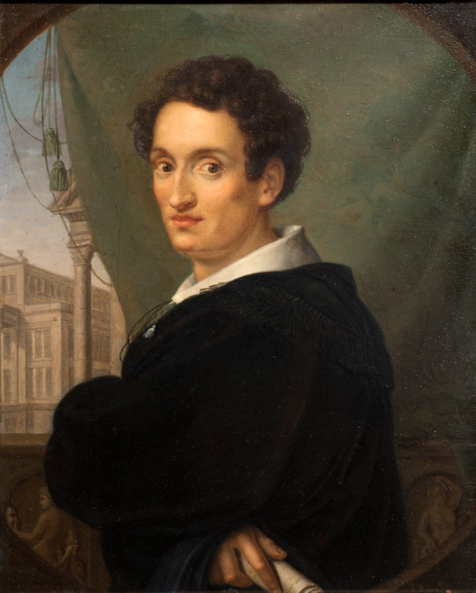 Porträt des Schauspielers Ludwig Devrient