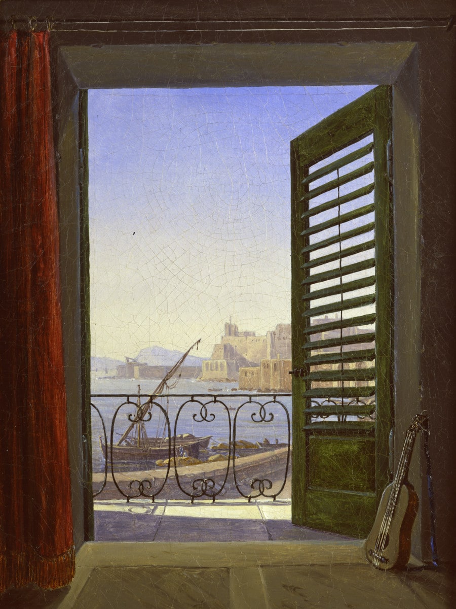 Balkon in Neapel