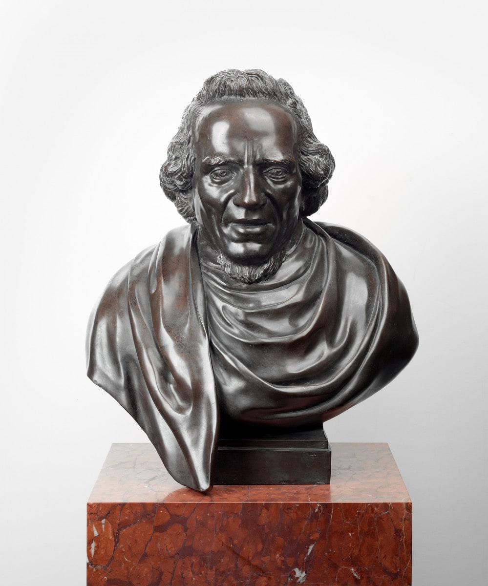 Moses Mendelssohn. Büste