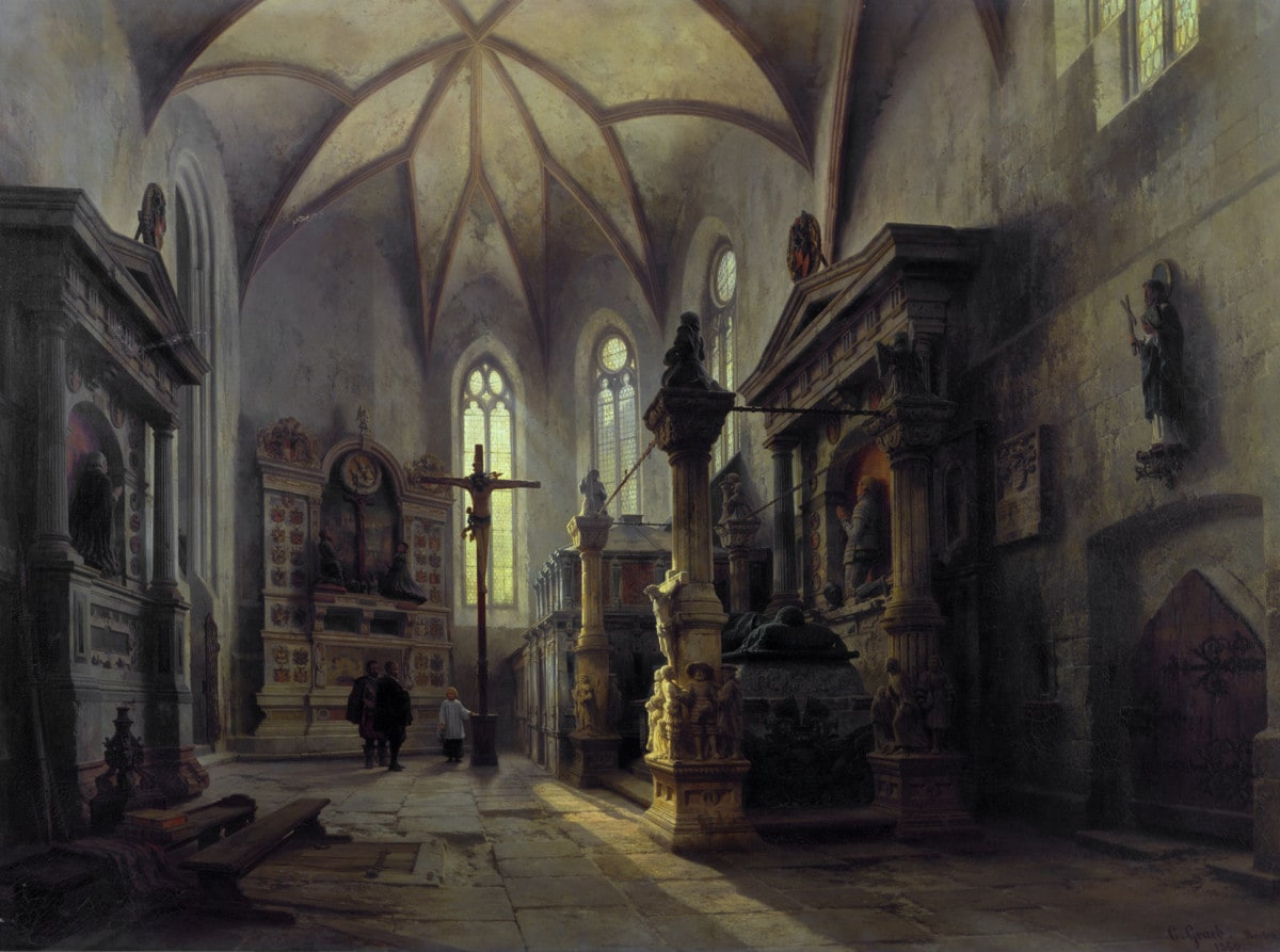 Grabdenkmäler der Grafen zu Mansfeld in der Andreaskirche zu Eisleben