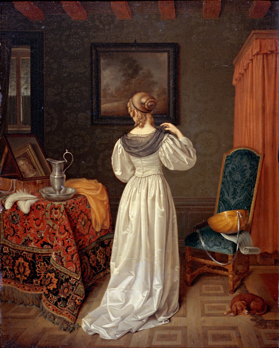Die Toilette (Dame vor dem Spiegel)