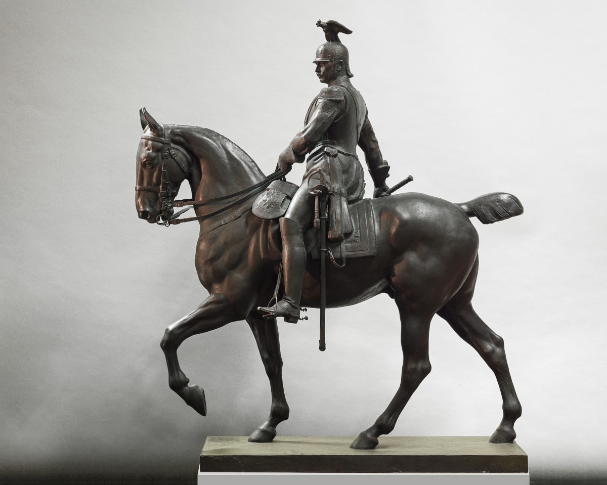Kaiser Wilhelm II. zu Pferde