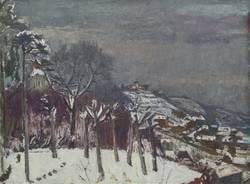 Lößnitz im Winter