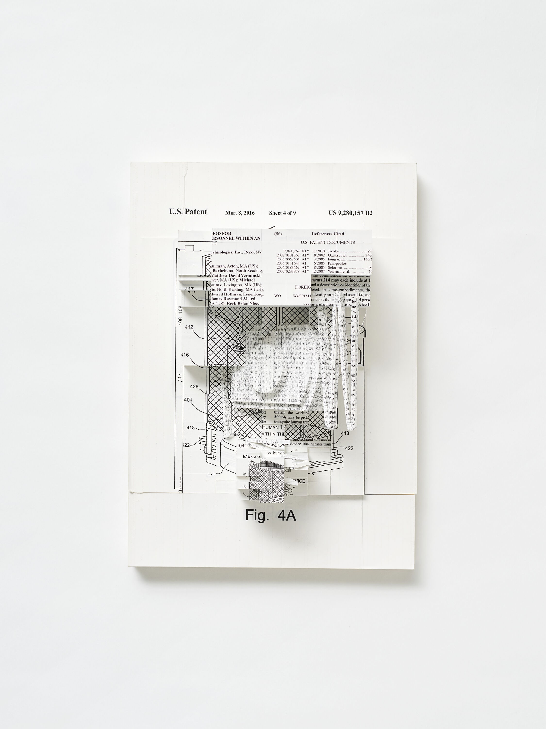 Document Relief Study 1 (Amazon Worker Cage patent)