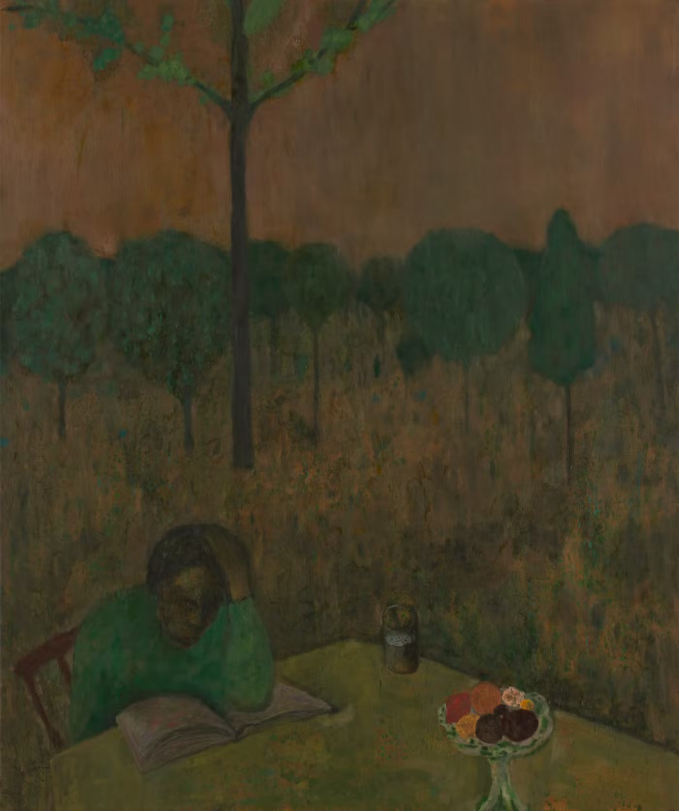 Untitled (a young boy in the forest)