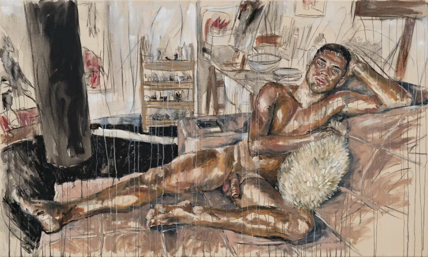 Raí ou O Amante no Ateliê, series Amantes