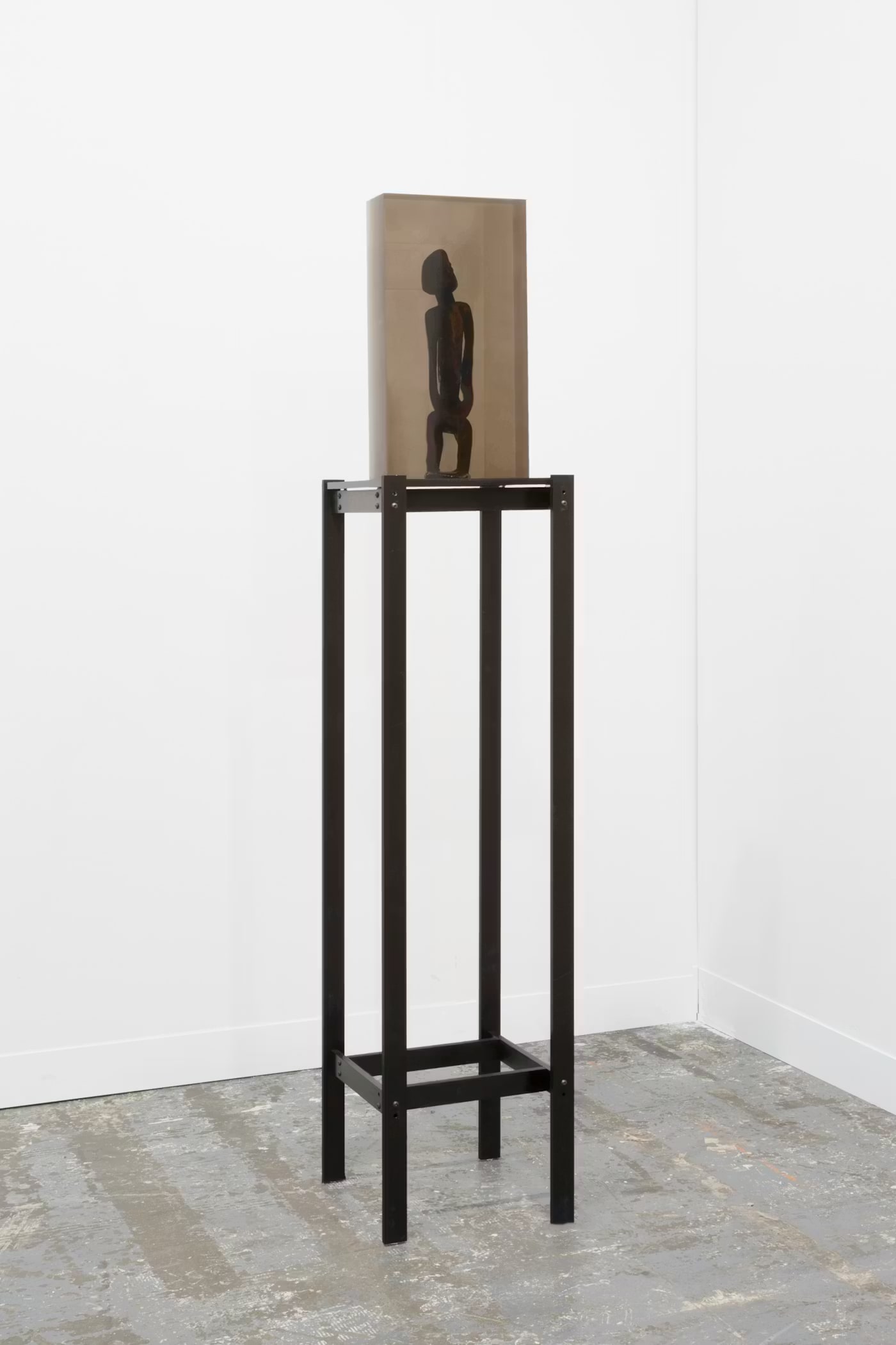 Dark Silhouette: Timid Male Figure