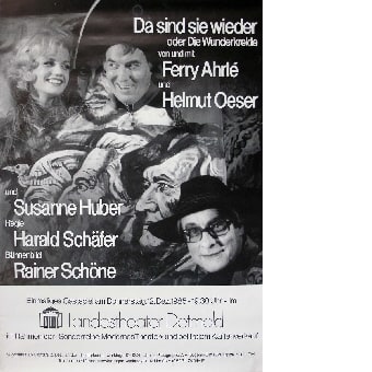 Da sind sie wieder oder Die Wunderkreide von und mit Ferry Ahrlé und Helmut Oeser / Landestheater Detmold