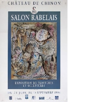 Salon Rabelais / Exposition de Peintures et Sculptures / Château de Chinon