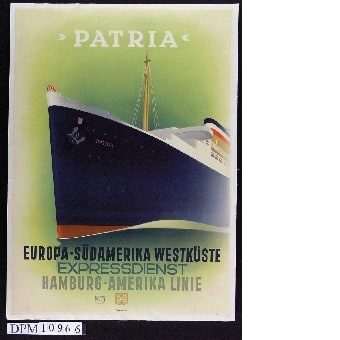 "Patria" / Europa-Südamerika Westküste / Expressdienst