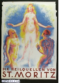 Die Heilquellen von / St. Moritz