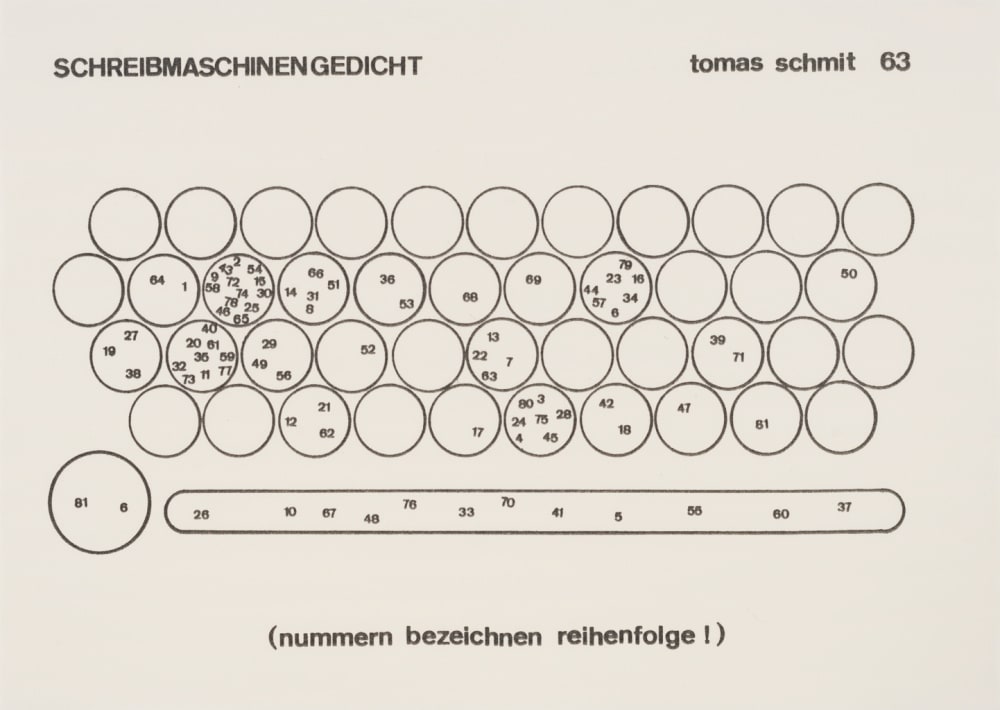Schreibmaschinengedicht