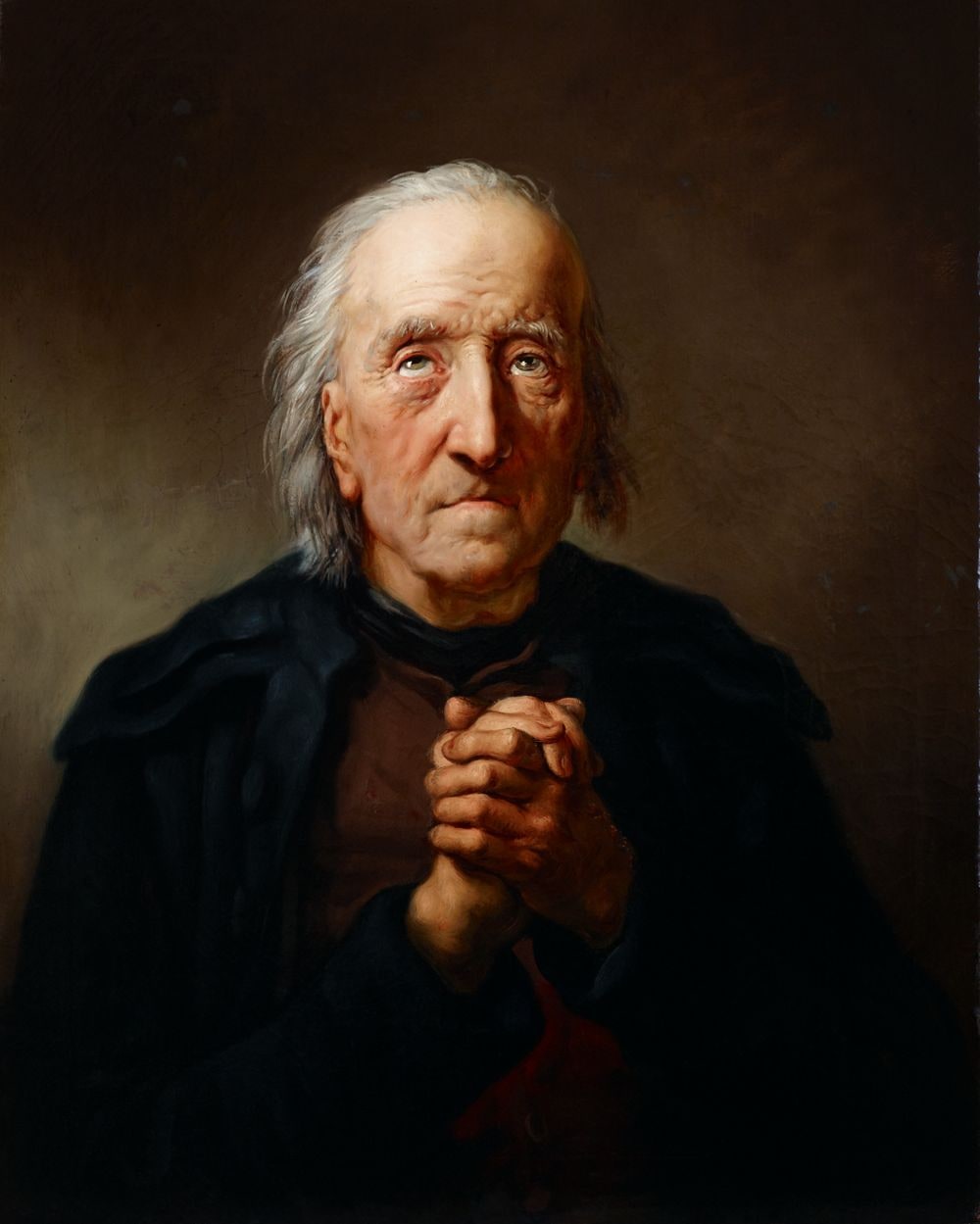 Betender alter Mann (Schuster Johann Gottlob Reinhardt)