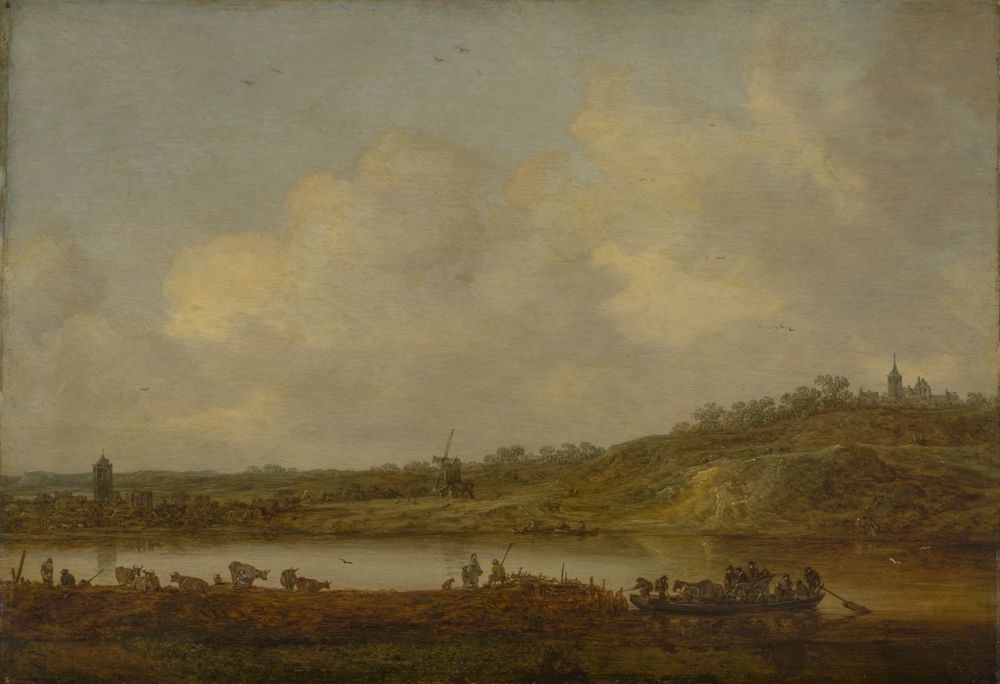 Rheinlandschaft bei Elten