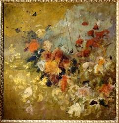 Paesaggio con fiori