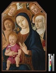 Madonna con Bambino e angeli tra San Sebastiano e Santa Caterina da Siena