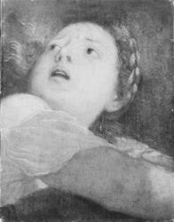 Testa di giovane donna