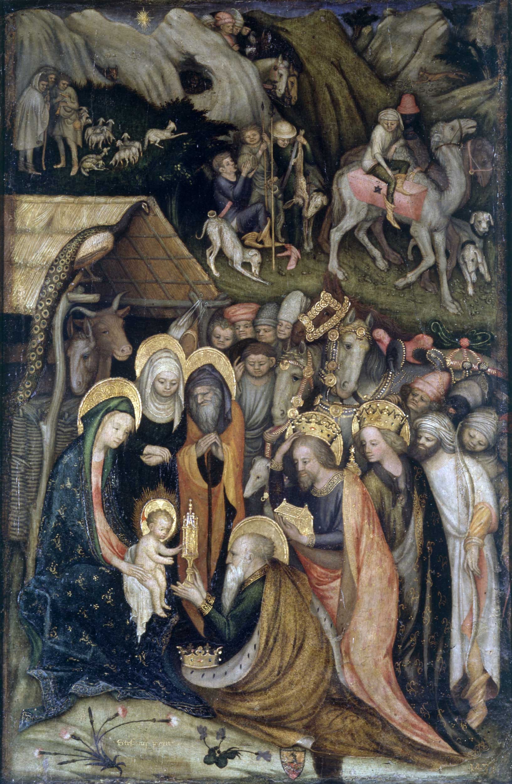 Adorazione dei Magi di Stefano da Verona