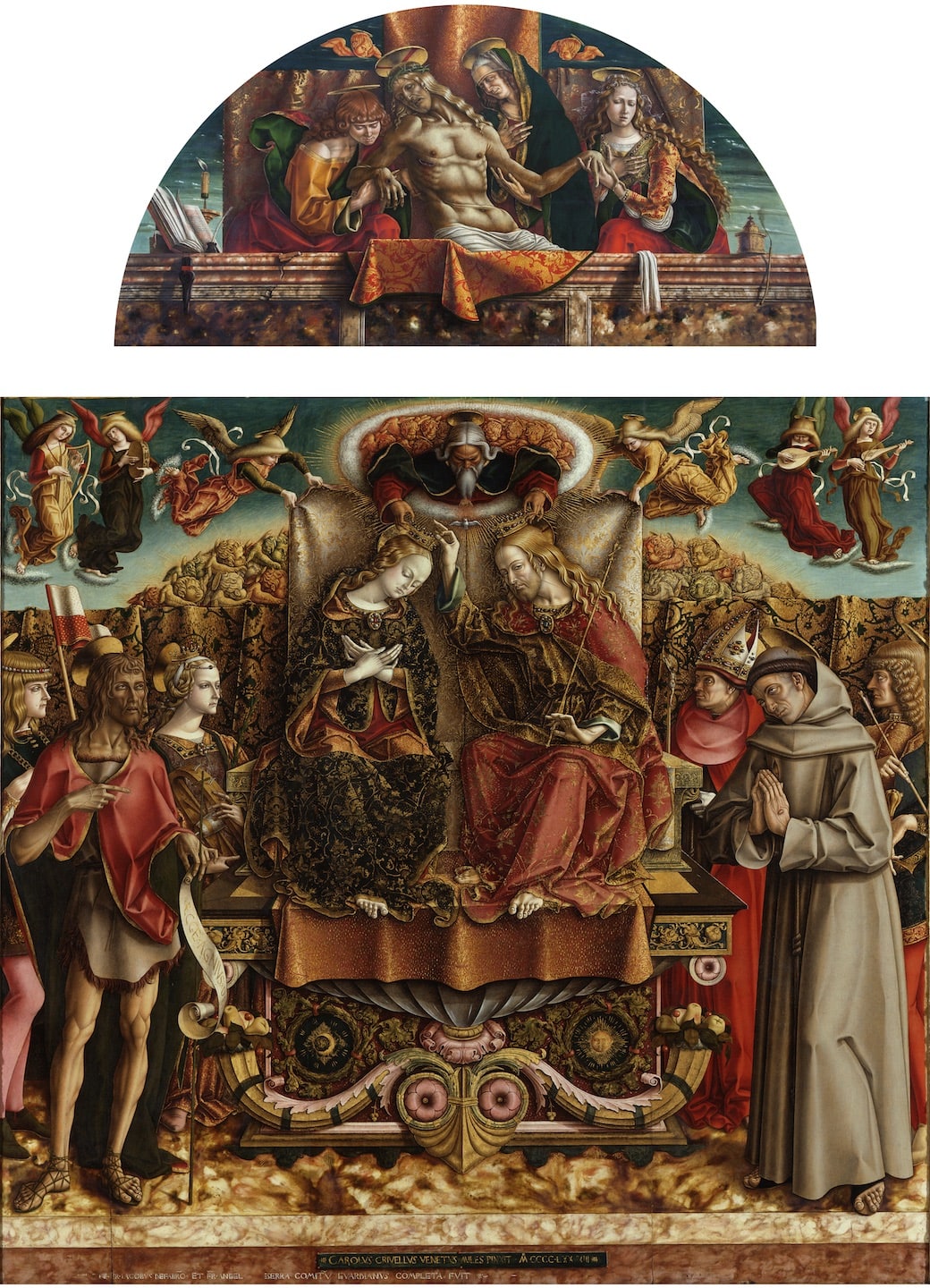 Incoronazione della Vergine con la Trinità e santi