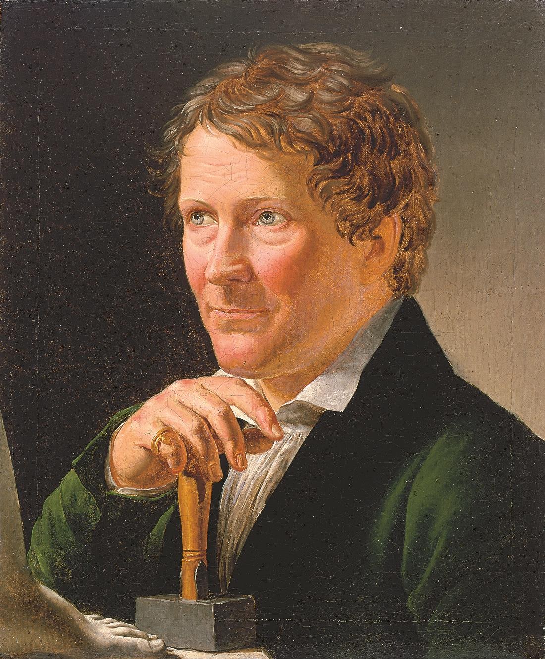 Portrait of Bertel Thorvaldsen