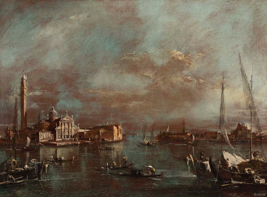 St Mark’s Basin with the Island of San Giorgio and the Giudecca