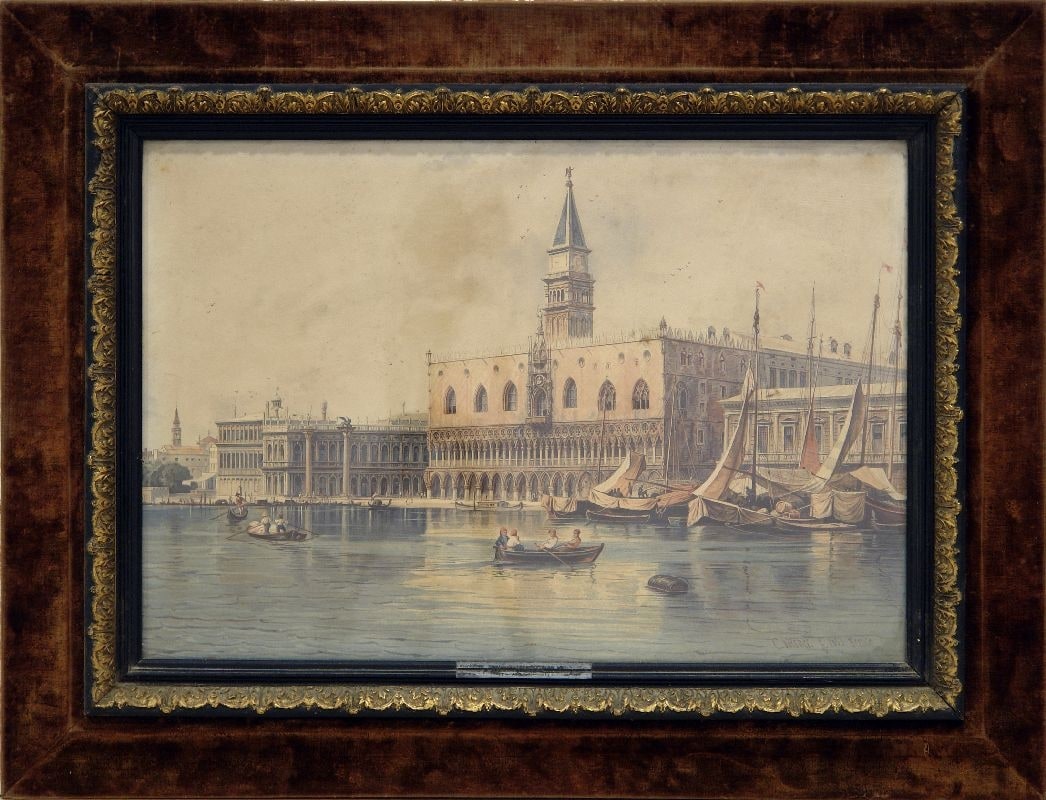 Veduta del Palazzo Ducale a Venezia