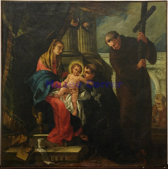 Madonna con Bambino, Sant'Antonio da Padova e San Bonaventura