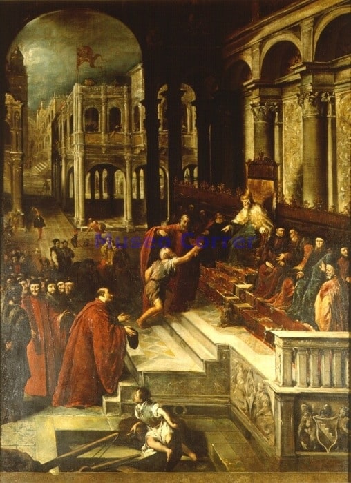 Consegna dell'anello al Doge Bartolomeo Gradenigo