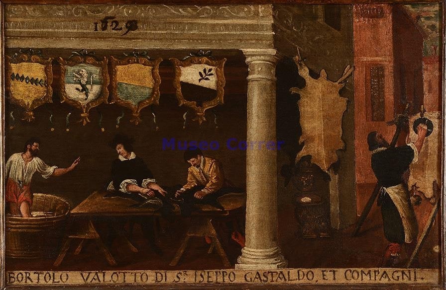 Insegna dell'arte dei conciacurame (conciapelli)