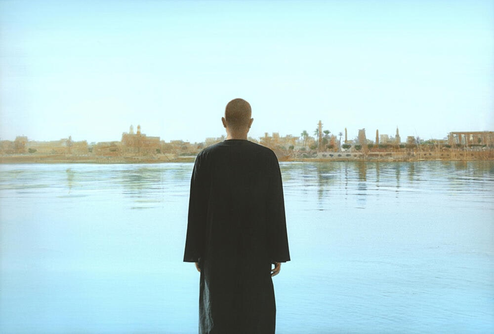 Self-Portrait with the Nile, Luxor, 2014