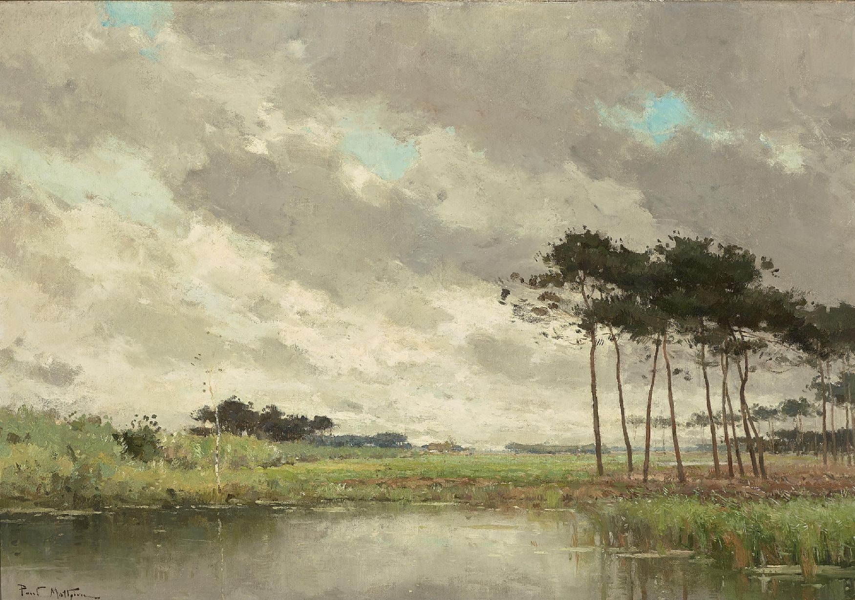 Landscape with a Pond