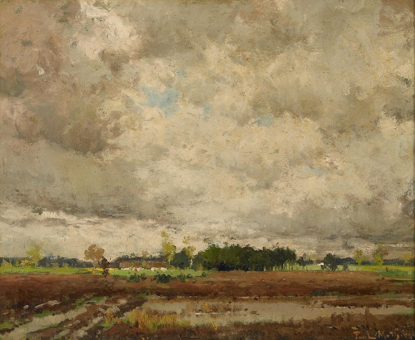 Thunderstorm in the Campine
