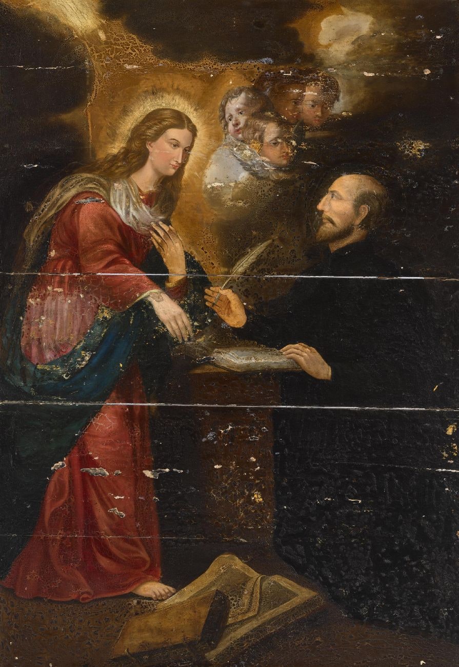 Religious Scene, Episode from the Life of a Saint