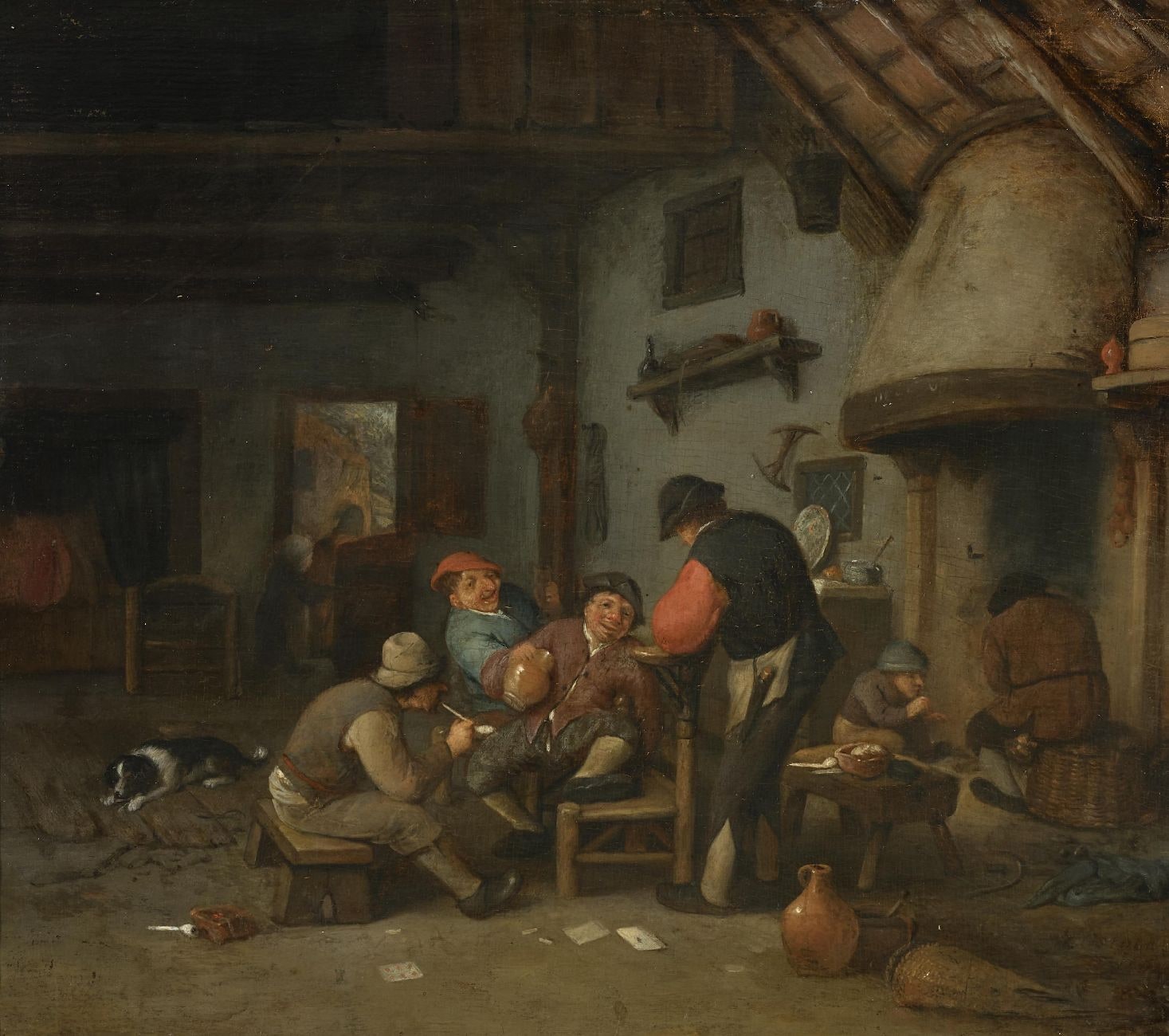 Interior with Peasants