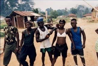RUF rebels in Kono district