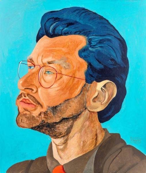The 'Akward Portrait' (Evert van Straaten)
