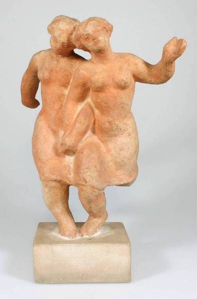 Two Dancing Women