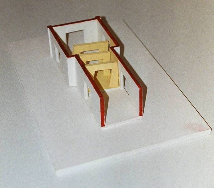 Model for Topoestesia