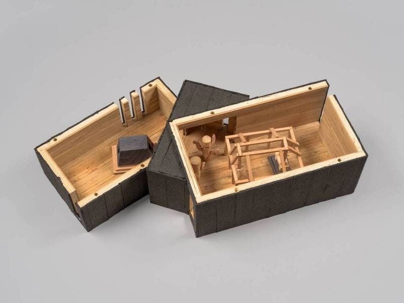 Model for an Installation ('My Paradise') in the Sculpture Garden